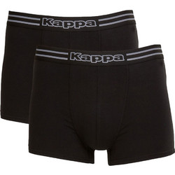 Kappa Zena Ανδρικά Μποξεράκια Σετ 2Pack Μαύρα 331T38W-005