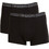 Kappa Zena Ανδρικά Μποξεράκια Σετ 2Pack Μαύρα 331T38W-005