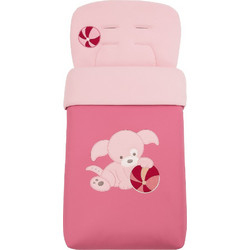 Beboulino Dog Ποδόσακος Καροτσιού Pink