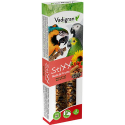 Vadigran Stixx Parrots with Nuts & Fruit 2τμχ 150gr