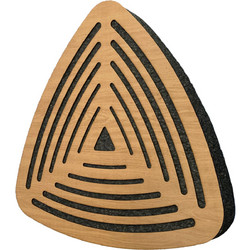 ALPHA Acoustic Acoucell Petalo Ηχοαπορροφητικά Πάνελ 50.8x53x5cm 6τμχ Καφέ