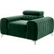PoliHome Πολυθρόνα Πράσινη Rene 162736629