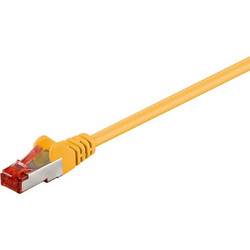Goobay S/FTP Cat.6 Καλώδιο Δικτύου Ethernet 0.5m Yellow 68299