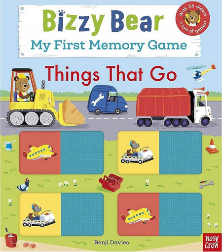Bizzy Bear: My First Memory Game Book: Things That Go