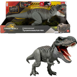 Mattel Jurassic World Rebirth Power Devour Tyrannosaurus Rex Φιγούρα Δεινόσαυρος για 4+ Ετών