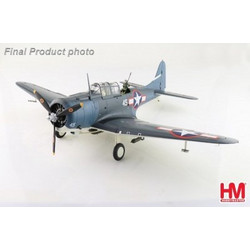 Hobbymaster Douglas SBD-5 Dauntless White 45 Μεταλλικό Μοντέλο Αεροπλάνου 1:32