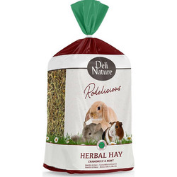 Deli Nature Rodelicious Herbal Hay with Chamomile & Mint 600gr