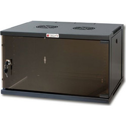 Techly I-CASE ER-1009B45 Επιτοίχια Καμπίνα Rack 9U 54x45x45cm