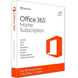 Microsoft 365 Family Πολύγλωσσο Συμβατό με Windows / Mac για 6 Χρήστες και 1 Έτος Χρήσης (Ηλεκτρονική Άδεια)