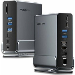 Vention TPUH0 USB-C Docking Station με HDMI PD Ethernet