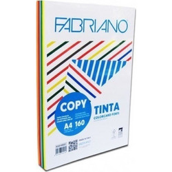 Fabriano Copy Tinta Χαρτί Α4 160gr/m² 125 Φύλλα Πολύχρωμο