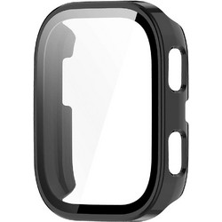 Techsuit Defense360 Pro Πλαστική Θήκη Tempered Glass για Amazfit Bip Μαύρη