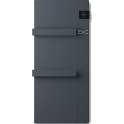 Radialight Onsen Evo Anthracite Ηλεκτρική Πετσετοκρεμάστρα 1000W Με Θερμοστάτη 90x40cm