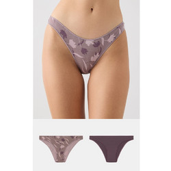 Minerva Rio Modal Fimelle Γυναικεία Slip Μωβ 2Pack 90-81321-961