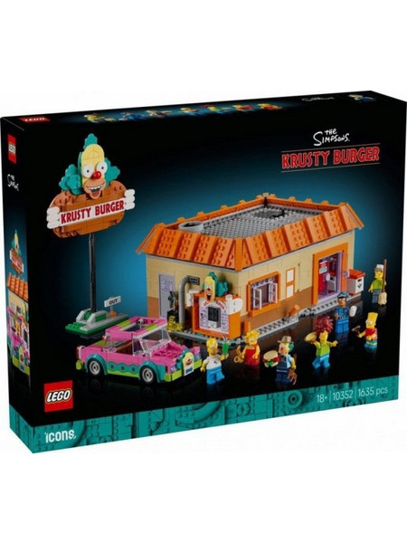 Lego Icons The Simpsons Krusty Burger για 18+ Ετών 10352