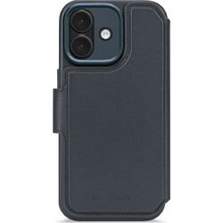 Decoded Leather Detachable Wallet Navy Shadow (iPhone 17)