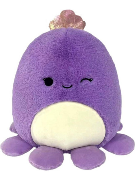 Jazwares Squishmallows Fuzz-A-Mallows Violet The Octopus 30cm