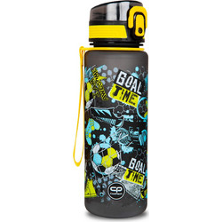CoolPack Goal Παιδικό Παγούρι Πλαστικό Μαύρο Κίτρινο 600ml