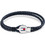 Tommy Hilfiger Ανδρικό Βραχιόλι Χειροπέδα από Δέρμα & Ατσάλι 2790656
