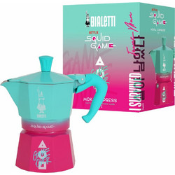 Bialetti Squid Game Μπρίκι Espresso 3Cups Πολύχρωμο