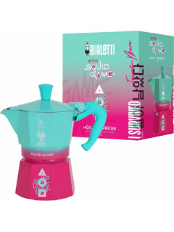 Bialetti Squid Game Μπρίκι Espresso 3Cups Πολύχρωμο