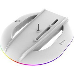 Ipega Βάση Στήριξης RGB για PS5 Slim/Pro White