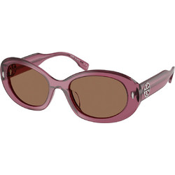 Tory Burch TY7214U 317973 Γυναικεία Γυαλιά Ηλίου Ορθογώνια Κοκάλινα Ροζ με Καφέ Φακό