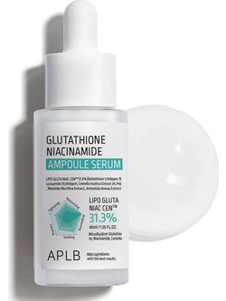 APLB Glutathione Niacinamide Αντιγηραντικό Ενυδατικό Serum Προσώπου με Νιασιναμίδη 40ml