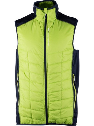 GTS Αμάνικο Ανδρικό Μπουφάν Puffer Lime GTS4023M