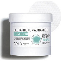 APLB Glutathione & Niacinamide Ενυδατικά Μαντηλάκια Καθαρισμού Προσώπου 60τμχ