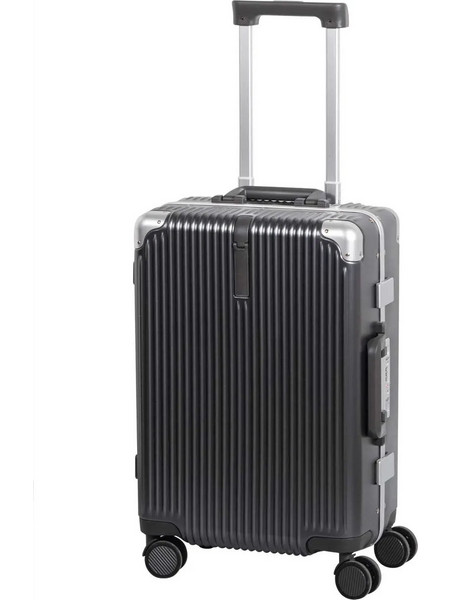 Greenwich Polo Club Premium 7505 Βαλίτσα Καμπίνας 56x40x21cm με 4 Ρόδες Ανθρακί