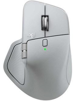 Logitech MX Master 4 Ασύρματο Bluetooth Ποντίκι Grey