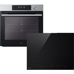 LG Φούρνος Ηλεκτρικός Άνω Πάγκου 76lt 59.5cm WSED7612S με Επαγωγικές Εστίες CI5Z2423BN