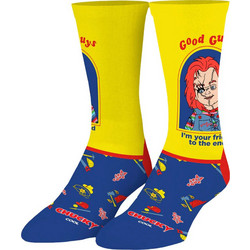 Cool Chucky Friend To The End Ανδρικές Κάλτσες Ψηλές με Σχέδια Πολύχρωμες 36628MCNCF