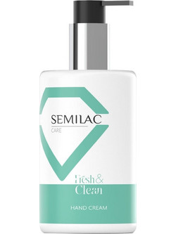 Semilac Fresh & Clean Ενυδατική Κρέμα Χεριών & Νυχιών 250ml