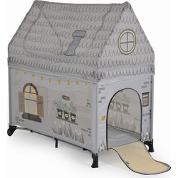 Cangaroo Playhouse Παρκοκρέβατο 2 Επιπέδων με Στρώμα Γκρι