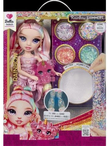 MGA Entertainment Rainbow High Shimmers Κούκλα & Slime Bella