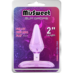 Chisa Novelties Mis Sweet Πρωκτική Σφήνα 6.6cm Μωβ