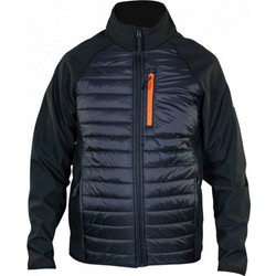 Apu Ανδρικό Μπουφάν Χειμωνιάτικο Softshell Αδιάβροχο Αντιανεμικό Navy Μπλε Μαύρο 80505