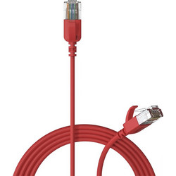 Procab U/UTP Cat.6 Καλώδιο Δικτύου Ethernet 0.5m Red CSD560R/0.5