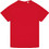 B&C Collection Παιδικό T-Shirt Κοντομάνικο Κόκκινο TK004