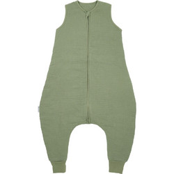 Meyco Baby Χειμερινός Υπνόσακος με Πόδια Muslin Olive Green
