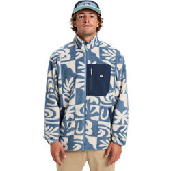 Quiksilver Ανδρική Ζακέτα Fleece με Κουκούλα και Φερμουάρ Μπλε EQYPF03066-BND6