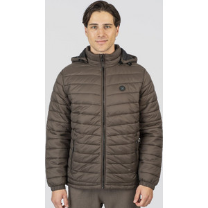 Rebase Ανδρικό Μπουφάν Χειμωνιάτικο Puffer Καφέ 252-RJK-2040-196 Rebase Ανδρικό Μπουφάν Χειμωνιάτικο Puffer Καφέ 252-RJK-2040-196