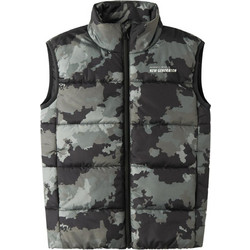 Name It Αμάνικο Παιδικό Μπουφάν Χειμωνιάτικο Puffer Ανθρακί Μαύρο 13251590