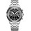 Roamer Mercury Ανδρικό Ρολόι Χρονογράφος με Ασημί Μεταλλικό Μπρασελέ R968988418520