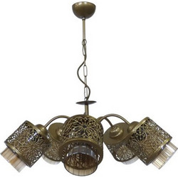 Heronia Lighting Κρεμαστό Φωτιστικό Οροφής Πολύφωτο Χρυσό 01-0435