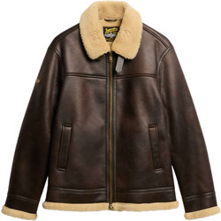 Superdry Ανδρικό Μπουφάν Χειμωνιάτικο Puffer Καφέ M5012141A-04O