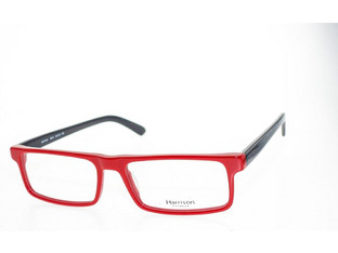 Harrison 3112 BX19 Ανδρικός Σκελετός Γυαλιών Οράσεως Κοκάλινος Μαύρος Κόκκινος