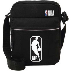 Back Me UP NBA Ανδρική Τσάντα Ώμου / Χιαστί Μαύρη 378-00201